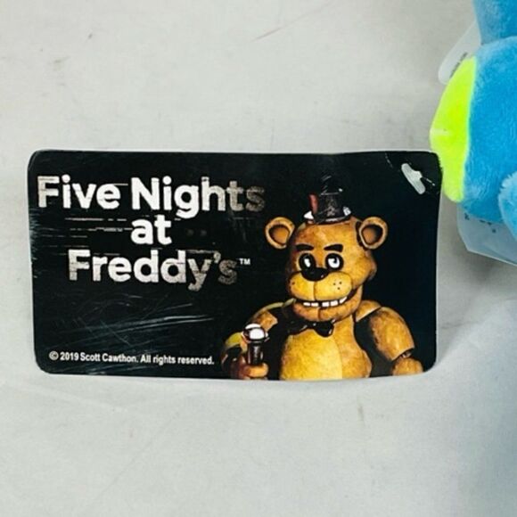 Five Nights at Freddy's Foxy Pirate Plush  Toy 8" Blue  NWT Neon Green New with - Picture 3 of 4